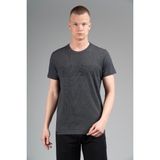 Maraton Regular Erkek Bisiklet Yaka Siyah T-Shirt - 2XL