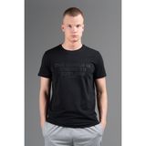 Maraton Regular Erkek Bisiklet Yaka Siyah T-shirt