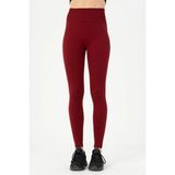 Maraton Seamless Kadın Bordo- Tayt - XS - S