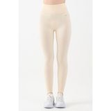 Maraton Seamless Kadın Ekru Tayt - XS - S