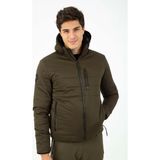 Maraton Sportswear Erkek Kapüşonlu Mont - Haki
