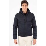 Maraton Sportswear Erkek Kapüşonlu Mont - Lacivert