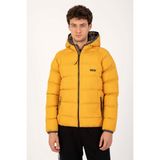 Maraton Sportswear Erkek Şişme Kapüşonlu Mont - Sarı - XL