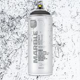 Marbel Effect Mermer Efekti Sprey Boya 400 ml Renk Seçenekleri Siyah-Beyaz-Gold-Bronz (Siyah) - Standart