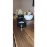 Marbletrend 3'Lü Mermer Mumluk Taurus Black Elegant Seri
