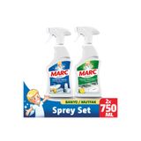 Marc Banyo Mutfak Temizleyici Yağ Çözücü ve Kireç Sökücü Sprey 2x750 ml