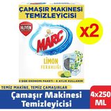 Marc Çamaşır Makinesi Temizleyicisi Limon Ferahlığı 4X250 ml - 1 lt