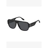 Marc Jacobs 756/S Oval Siyah Unisex Güneş Gözlüğü