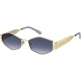 Marc Jacobs Kadın Güneş Gözlüğü 496/SHINY LKS08 55 UV 400 Filtreli Altın Metal Çerçeve