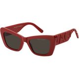 Marc Jacobs Marc 864/S - C9A52IR - 52 Grey Kadın Güneş Gözlüğü - Kırmızı