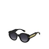Marc Jacobs MJ 1110/S 7C590 Oval Siyah Asetat Kadın Güneş Gözlüğü