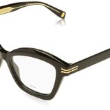 Marc Jacobs Unisex güneş gözlüğü, Siyah, 53