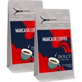 Marca De Coffee Dolce Filtre Kahve 250 gr x 2 (500 gr) Çikolata Aromalı - 1 Adet - Öğütülmüş Espresso