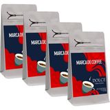 Marca De Coffee Dolce Filtre Kahve 250 gr x 4 Adet ( 1000 gr) - 1 Adet - Kağıt ve Metal Filtre