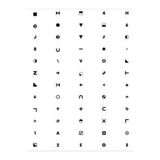 MARCEL SANAT Sembol etiket (tüm tablolarımızla uyumlu 89 sembol) Mozaik Puzzle Aksesuarı