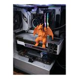 Marchen Collection - Charizard Temalı Ekran Kartı Üstü Dekoratif Figür - Gaming PC Kasa Aksesuarı