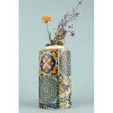 Marcher Handmade Seramik Desenli Vazo