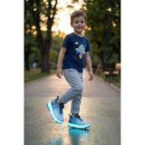 Marco Kids 18-26Y1801 Mavi Patenli Işıklı Spor Ayakkabı
