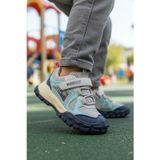 Marco Kids Gri Cırtlı Kalın Kaymaz Rahat Tabanlı Erkek Çocuk Spor Ayakkabı Sneaker 22678 P