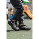 Marco Kids Marcokids 22676 F Kaymaz Taban Gri Siyah Erkek Çocuk Spor Ayakkabı - Gri-Siyah