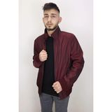 Marco Muratti Fistan Store Erkek Bordo Hakim Yaka Spor Kesim Rahat Kalıp Kolları Lastikli Yazlık Mont