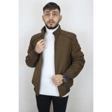 Marco Muratti Fistan Store Erkek Hakim Yaka Spor Kesim Rahat Kalıp Kolları Lastikli Kışlık Kaşmir Kaban - Camel