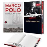 Marco Polo ve 2026 Atatürk Ciltli Ajanda