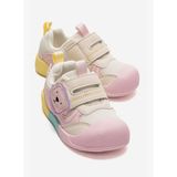 Marcokids Unisex Çocuk Bej Pembe Günlük İlk Adım Ayakkabı İlk Adım
