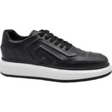 Marcomen 152-21341 Ithaltaban Deri Erkek Sneakers Ayakkabı - Siyah