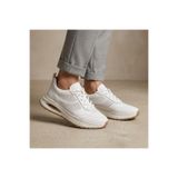MARCOMEN 19027 Bağlı Yanı Delik Baskılı Hafif Günlük Erkek Sneaker Ayakkabı,Beyaz 44