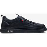 Marcomen 19039 Deri Sneaker Ayakkabı Günlük Ayakkabı - Siyah