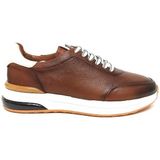 Marcomen 19512 Erkek Hakiki Deri Günlük Premium Casual Sneaker Ayakkabı - Taba