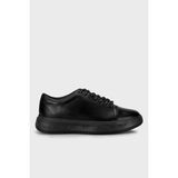 Marcomen Hakiki Deri Sneaker Ayakkabı Erkek Ayakkabı 15220130S1 - Siyah