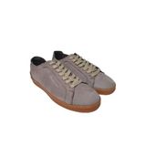 MARCOMEN Hakiki Gerçek Deri Düz Taban Sneaker Spor Günlük Ayakkabı 17244, Sütlü Kahve, 40
