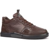 Marcomen Kahverengi Deri Yumuşak Taban Günlük Sneaker Casual Erkek Ayakkabı - 281737-14018
