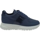 Marcomen Lacivert Deri Erkek Sneaker Ayakkabı - 05C-Lacivert