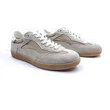 Marcomen M23171 Hakiki Süet Deri Erkek Bej Sneaker Spor Ayakkabı