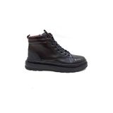 MARCOMEN SİYAH DERİ ERKEK SNEAKER BOT AYAKKABI