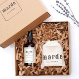 Marde 2li Box Organik Gül Suyu +Marde El Yapımı Bıttım Sabunu - Marde %100 Doğal Yağı Alınmamış Organik Gül Suyu +Marde El Yapımı Bıttım Sabunuu