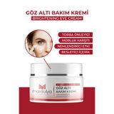 Mardelya Göz Altı Torba Karşıtı Kremi 50 ml – Morluk, Şişlik ve Kırışıklık Karşıtı | Yoğun Nemlendirici & Aydınlatıcı