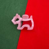 Mare Accessories Agatha Köpek Figürlü Mandal Toka - Pembe
