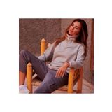 MARE BOUTIQUE Saten Cepli Lastikli Pantolon Gri S