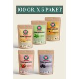 Mare Mosso Aromalı Türk Kahvesi Tanışma Seti 100 gr x 5 Paket (Öğütülmüş) - 100 gr