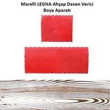 Marelli Legna Ahşap Deseni Verici Aparat 2 Parça Beyaz