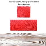 Marelli Legna Ahşap Deseni Verici Aparat 2 Parça