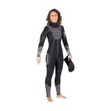 Mares FLEXA GRAPHENE She Kadın Dives Islak Elbise Siyah L