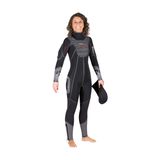 Mares FLEXA GRAPHENE She Kadın Dives Islak Elbise Siyah M
