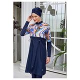 Maresiva 252401 Iva Lacivert Tam Boy Tesettür Mayo