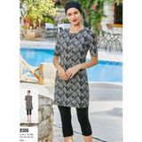 Maresiva 8306 Faye Siyah Büyük Beden Havuz Mayosu - 6XL