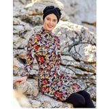 MARESİVA Dijital Desenli Tesettür Mayo 0503